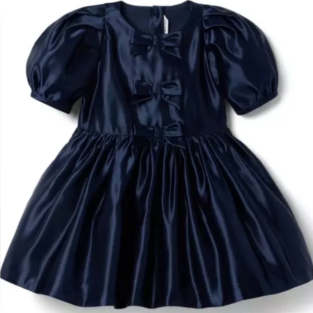 Janie and Jack The Satin Bow Dress size 5